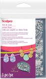 Sculpey 2 zeefdruk sjablonen bloemen