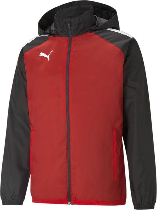 Puma Teamliga All Weather Jack Heren - Rood | Maat: L