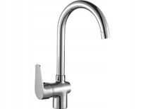 Kuchinox Keukenmengkraan Luga U - Standaard, Chroom, 35cm Hoog