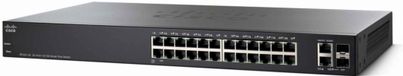 Cisco Small Business SF220-24 Managed L2 Fast Ethernet (10/100) Zwart