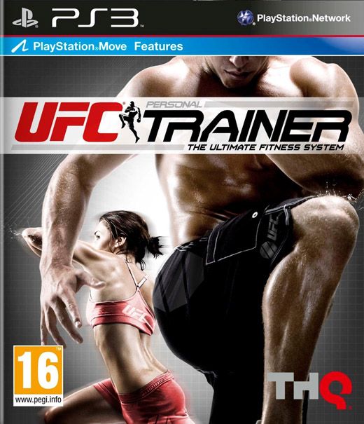 THQ UFC Personal Trainer (Move) + Leg Strap - PlayStation 3