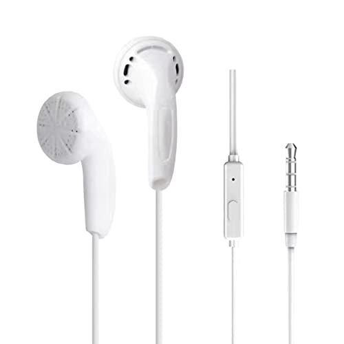 tinysiry Oortelefoon Surround Sound Effect Anti-interferentie 3.5mm Mage Bass Sport Gaming Oordopjes voor Spelen Wit