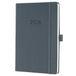 Sigel weekagenda 2026 Conceptum - formaat A5 - dark grey - hardcover