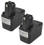 Vhbw 2x Batterie Compatible Avec Würth Ats 12 -p Outil Électrique (1500 mAh, NiMH, 12 V)