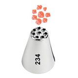 DECORA RVS mondstuk in Blister 234, Zilver, 12 x 7 x 3 cm