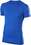 Falke Comfort Fit 33741 Shortsleeved T shirt Heren blauw maat XL logo