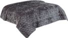 Unique Living Peggy - Bedsprei - Tweepersoons - 220x220 cm - Dark Grey