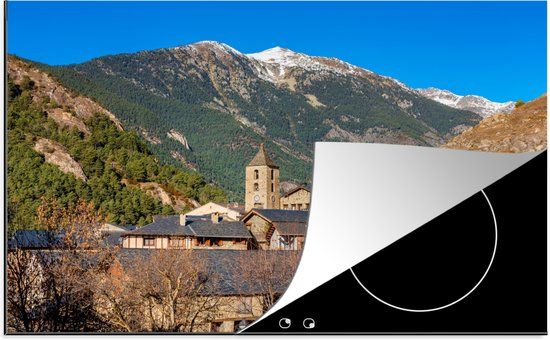 KitchenYeah® Inductie beschermer 77x51 cm - Ordino in Andorra - Multicolor - Inductie beschermer