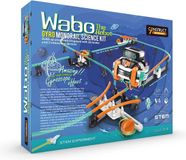 Construct and create Wabo-Bjorn the Robot - Experimenteerset - Gyro Monorail - 9.3x9.3x8.7cm - DIY Bouwpakket - STEM Speelgoed