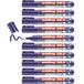 edding 363 whiteboardmarker - violet - 10 whiteboardstiften - beitelpunt 1-5 mm
