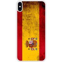 Apple iPhone XS Drapeau espagne Verstevigd hoesje met sublimatie bedrukking