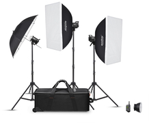 Godox MS300V-D Trio Studio Flash Kit