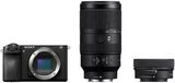 Sony Alpha A6700 systeemcamera Zwart + 16-50mm II + 70-350mm G
