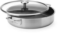 BK Peter Goossens Maestro Durabond lage stoofpan met glazen deksel D30cm