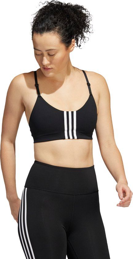 adidas Performance Aeroimpact Training Light-Support Beha - Dames - Zwart - XL