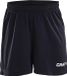 Craft Squad Short Solid Jr - Maat 134/140 - Zwart/Wit