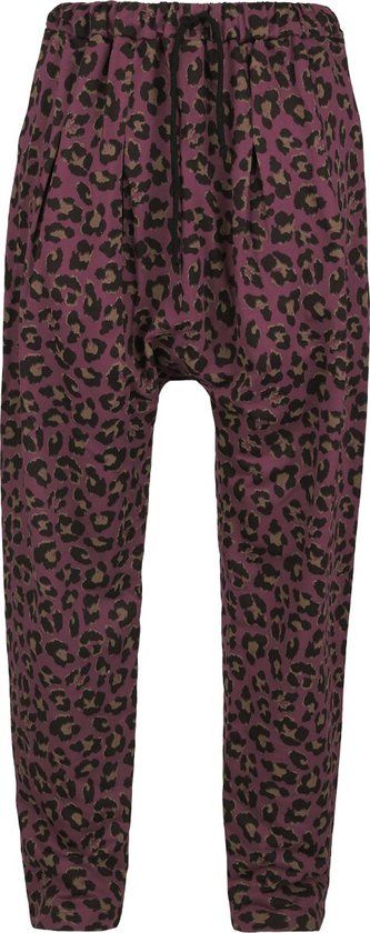 R.E.D. by EMP Bordeaux basic vrijetijdsbroek loose fit - Dames - S