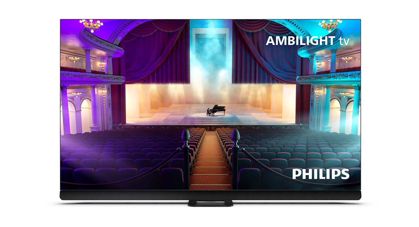 Philips 55OLED908/12 AMBILIGHT tv, Ultra HD OLED, Ambilight 3 net gen., Google TV, Ultra HD Premium, P5 AI Perfect Picture