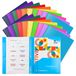 Omgoods - 20 Stuks Plastique Mappen met Prongen - Pour Bureau et École