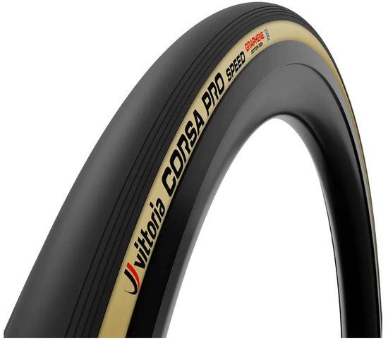 Vittoria Corsa Speed Tubeless 700c X 28 Racefietsband Goud 700C x 28