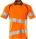 Mascot Accelerate Safe Poloshirt 19083-771 - hi-vis oranje/mosgroen - S