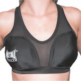 Metal Boxe Borstbeschermer dames Beschermende Bra zwart S