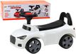 Lean Cars Autoverrijdbaar met rugleuning Qx-3396 Hoornopbergbox Wit