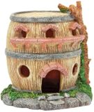 SuperFish Decoratie kruik huis 9,3x9,2x9,7cm