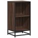 VidaXL Bibliothèque Chêne Brun Métal Bois 40x35x76 cm