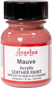 Angelus Leather Acrylic Paint - textielverf voor leren stoffen - acrylbasis - Mauve - 29,5ml