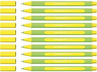 Schneider Fineliner Line-Up, 0,4 mm, neon-geel, verpakking van 10