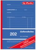 Herlitz Leveringsbonnenboek 'Leveringsbewijs 202', A6-formaat, 80 vellen