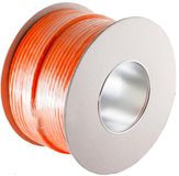 Freiwerk CAT 7 installatiekabel, netwerkkabel, CAT.7 LAN, halogeenvrij, CAT7-kabel, netwerkbekabeling, datakabel, Gigabit koperen Ethernet, 25 m