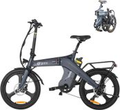 DYU T1 Vélo électrique pliant 20 pouces - Gris