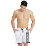 Arena Icons Beach Bermuda Logo White-black Taille: S | Maillot de bain | Homme | Blanc