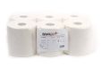 Semy Top Handdoekroller, binnenafwikkeling 20 cm, 1 laag, hoogwit, 1 stuks (1 x 6 stuks)