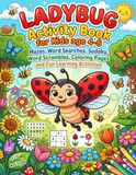 Ladybug Activity Book for Kids Ages 4-8