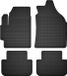 Wielganizator BasicProtect Serie - Rubber Autovloermatten - 4 Stuks - Antislip - Weerbestendig - Zwart - Geschikt voor Subaru Tribeca