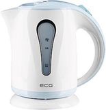 ECG RK 1022 Blue Waterkoker - 1.0 L - 1100 W - Blauw/Wit