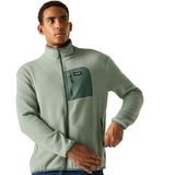 Regatta Frankie Fleece met rits 5XL Gletsjer groen/donker bosgroen