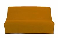 Soleil d'Ocre Panama Omslag van CLIC-CLAC, Katoen, Geel, 190 x 204