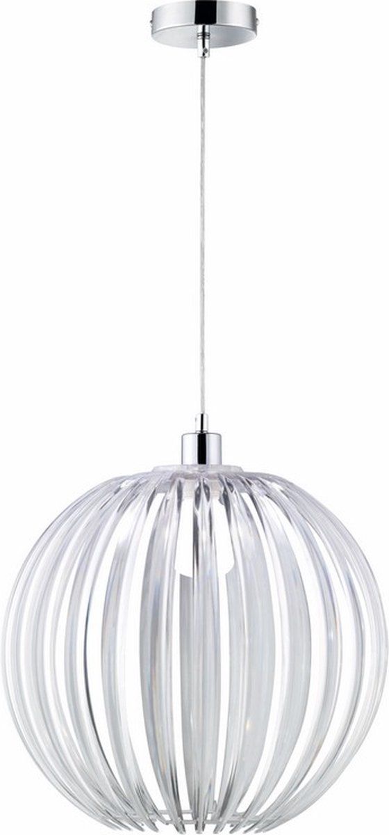 TRIO LEUCHTEN Hanglamp Zucca - Transparant | E27 | Metaal