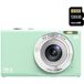 Digitale compact camera SZSMART DC402AF 48MP 4K resolutie 2, 8 inch scherm + 128GB - groen