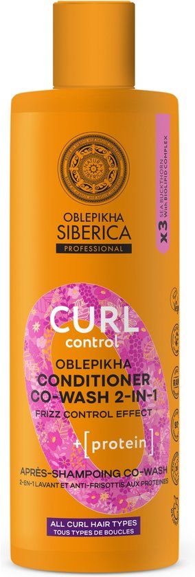 Natura Siberica Curl control protein co-wash-conditioner 400 ml