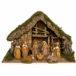 Kaemingk B.V. Crèche complète - avec 8 figurines de Noël - 50 x 22 x 31 cm - crèche de décoration de Noël