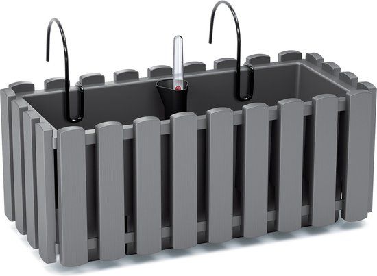Prosperplast Boardee Fencycase - Balkonbak met Ophanging - 38cm - Grijs
