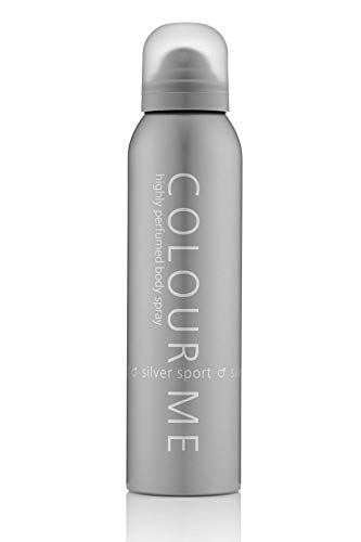 Colour Me Silver Sport Body Spray 150ml by Milton-Lloyd