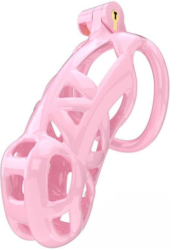 Rimba Toys P-Cage PC01 Kunststof Kuisheidskooi Roze Small