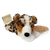 Habibi Plush warmteknuffel Australische Herder 32 cm