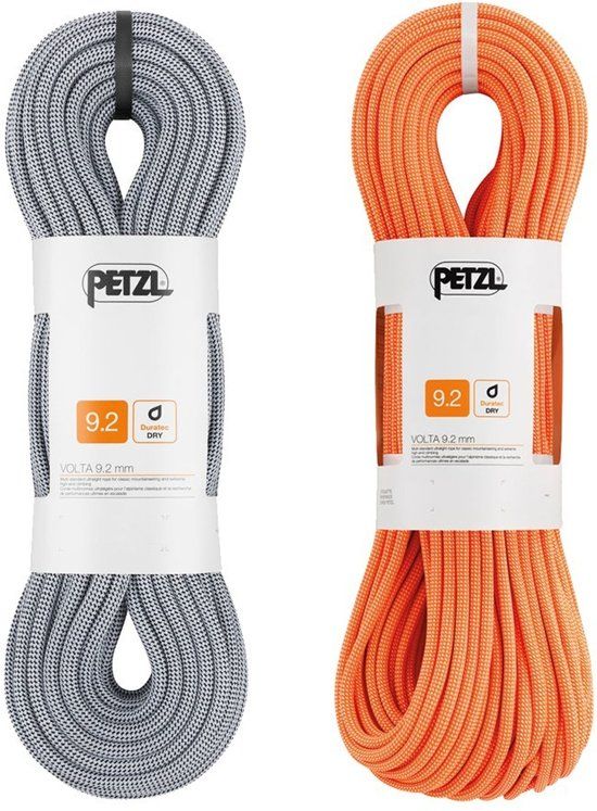 Petzl Volta klimtouw 9.2 mm x 60 m oranje 2018